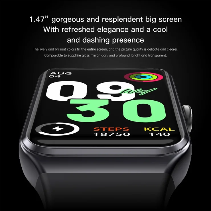 C82 Smart Watch Heart Rate Blood Pressure Body