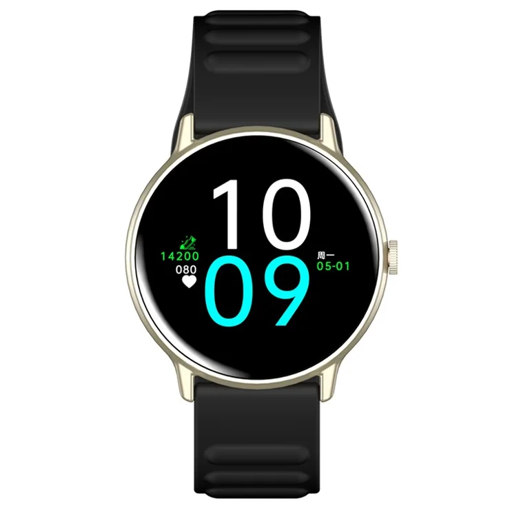 Y88 1.43-inch AMOLED Screen Health Monitoring Smart Watch Bluetooth-compatible Call Smart Bracelet - Black+Gold