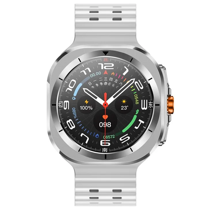 Z7 Ultra 1.46-inch Smart Watch Health Monitoring Waterproof Outdoor Sports Smart Bracelet - White