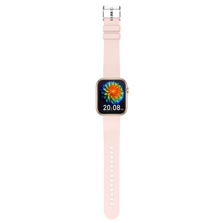 QX7PRO 2-inch Smart Watch Health Monitoring Waterproof Bluetooth-compatible Calling Outdoor Sports Smart Bracelet - Pink+Gold