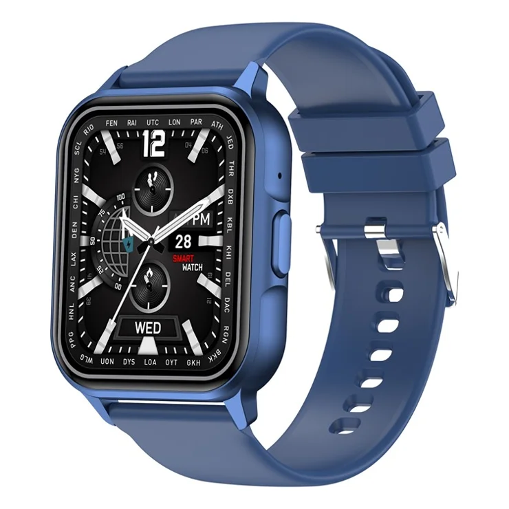 ZW36 1.83-inch Touch Screen Smart Watch Health Monitoring Waterproof Sports Watch - Blue