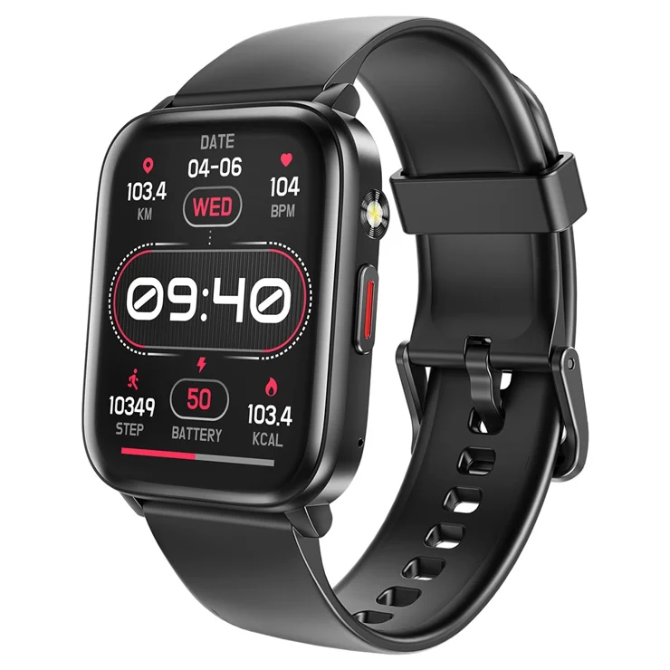 T63B Orologio intelligente con chiamate Bluetooth, monitoraggio - Main Image