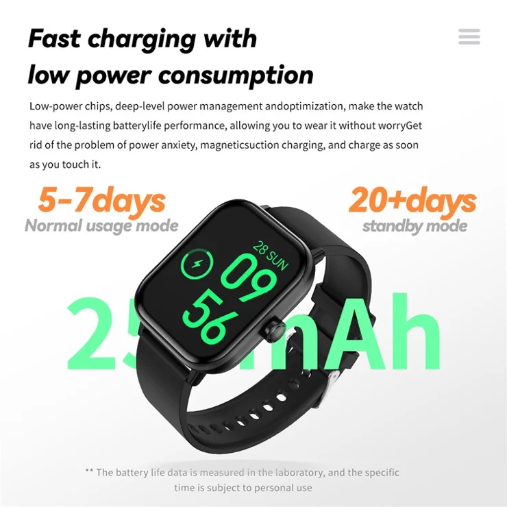 G42 1.83 Inch Women Health Monitor Smart Watch IP67 Waterproof Bluetooth-compatible Calling Sports Watch - Pink