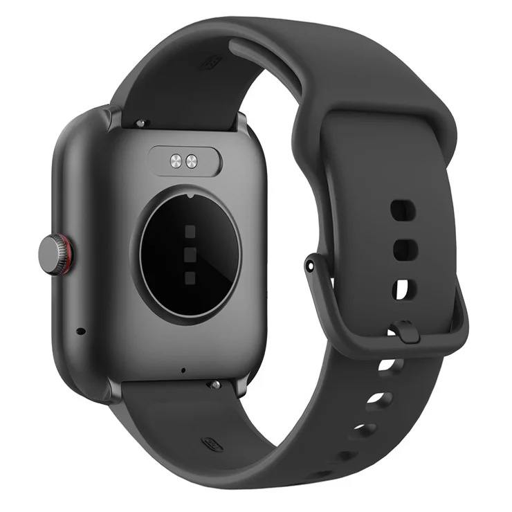 IDW20 1.91 Inch Smartwatch Bluetooth-compatible Calling Watch with Multi-Sport Modes / IP68 Waterproof / Alexa Voice Control - Black