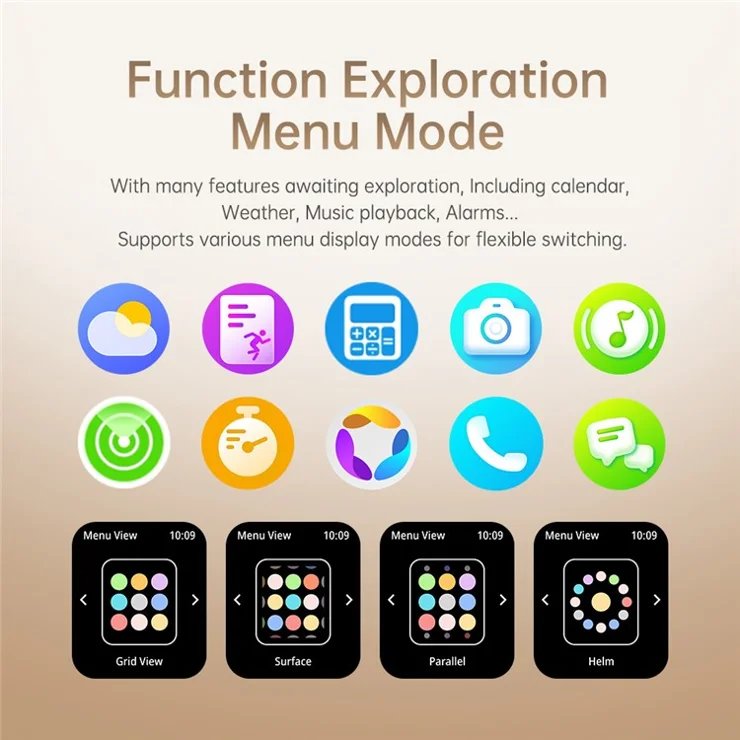 C28 2.02 Inch TFT Screen Outdoor Multifunction Sports Tracker Heart Rate Monitoring Smart Watch - Green