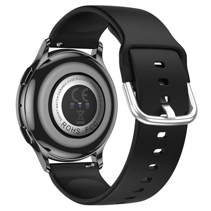CY29 Women Smartwatch 1.32 Inch AMOLED Round Screen Bluetooth-Compatible Calling Heart Rate Monitor Watch - Black