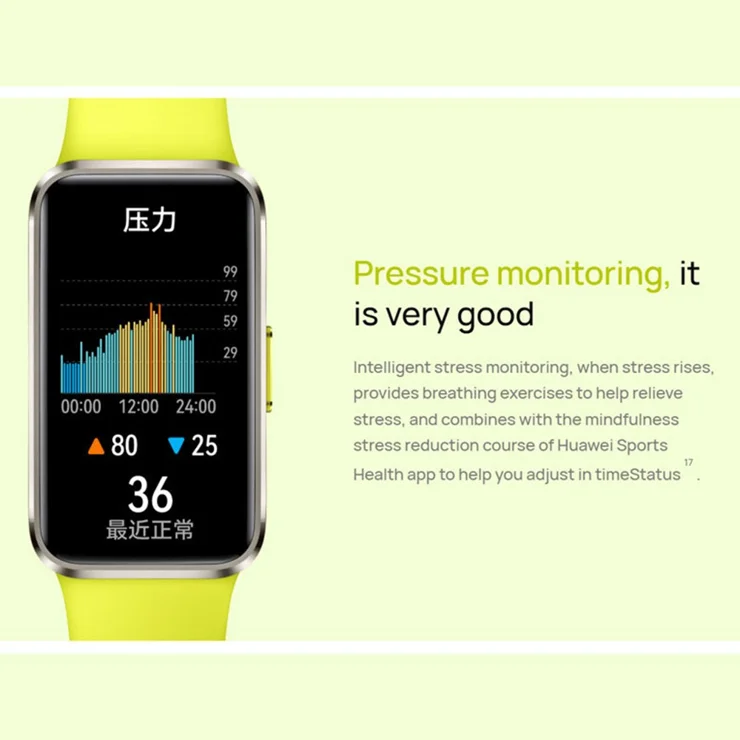 HUAWEI Band 10 Inch AMOLED Smart Bracelet Fitness