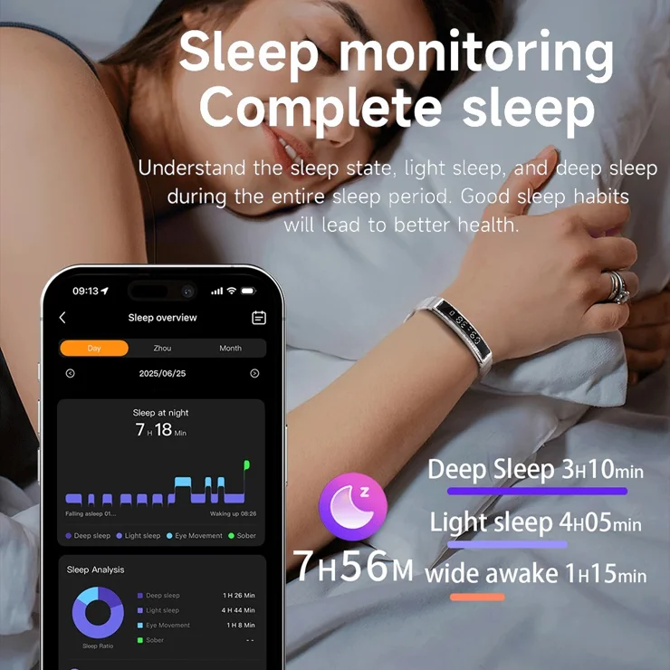 Step Counter Best Wearable Heart Rate Monitor And Sleep Tracker B3 - Main Image