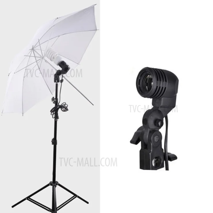 Wholesale Photography E27 Lamp Holder with Light Stand Mount Umbrella