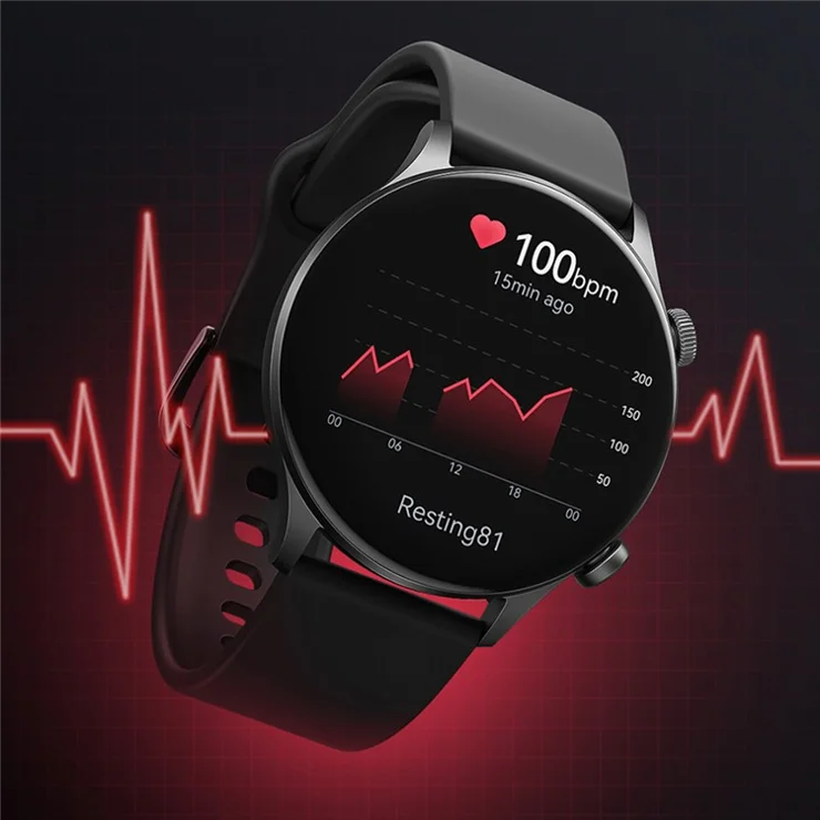 HAYLOU RT3 LS16 Smart Watch Waterproof Bluetooth Calls 1.43'' HD Screen Health Status Sports Tracker Monitor Smart Wristband - White