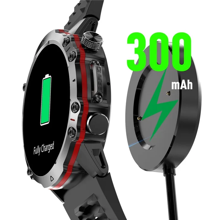 FW09E 1.43-inch AMOLED Bluetooth-compatible Call Smart Watch IP68 Water Resistant Fitness Watch with Health Monitoring - Black