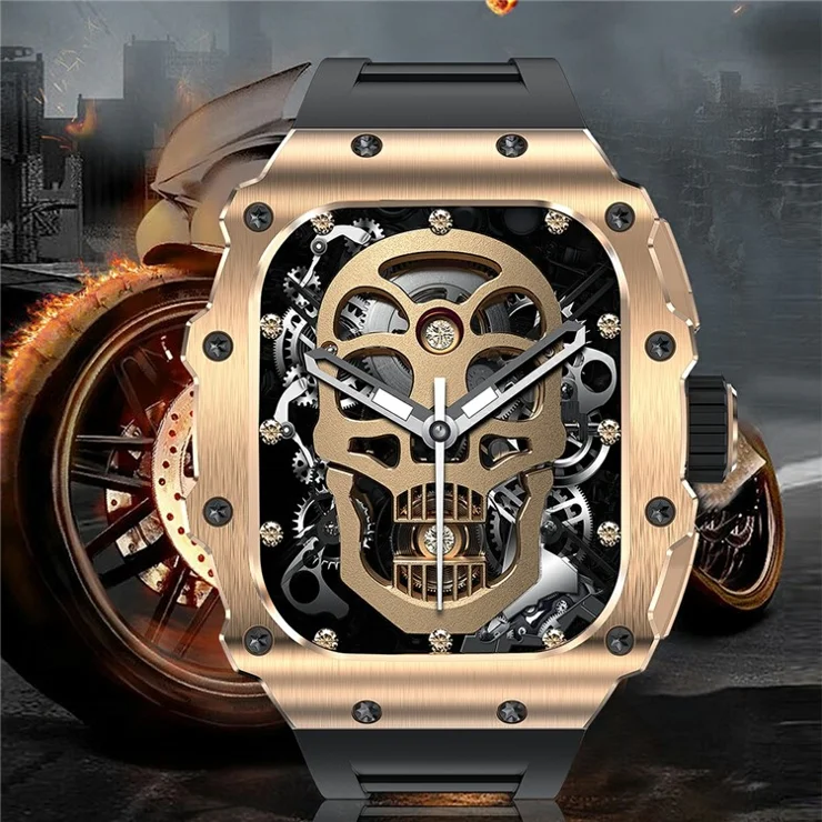 AK65 1.95-inch Men Smart Watch Sleep Health Monitoring Bluetooth-compatible Calling Sports Watch - Black Frame+Orange Strap