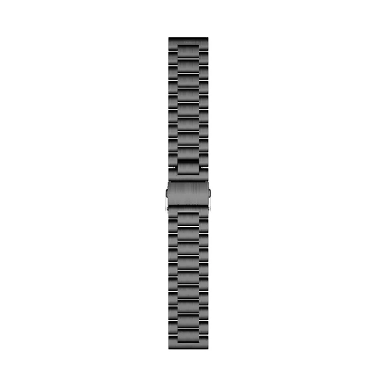 18mm Stainless Steel Smart Watch Replacement Strap for Xiaomi Mi Watch - Black