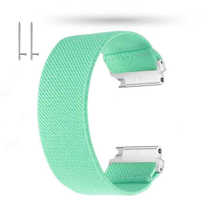 22mm Solid Color Printing Nylon Smart Watch Band for Huawei Watch GT 2e / GT / GT 2 46mm - Cyan