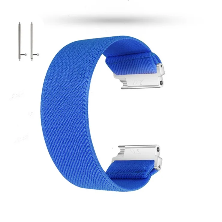 22mm Solid Color Printing Nylon Smart Watch Band for Huawei Watch GT 2e / GT / GT 2 46mm - Dark Blue
