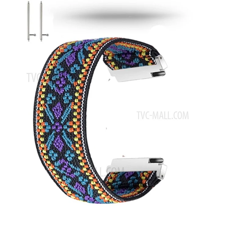 22mm Colorful Nylon Watch Band for Huawei Watch GT 2e/GT/GT 2 46mm - National Style