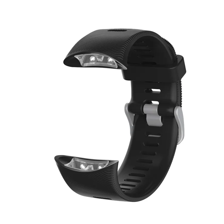 Silicone Smart Watch Replacement Strap for Garmin Forerunner 45 - Black