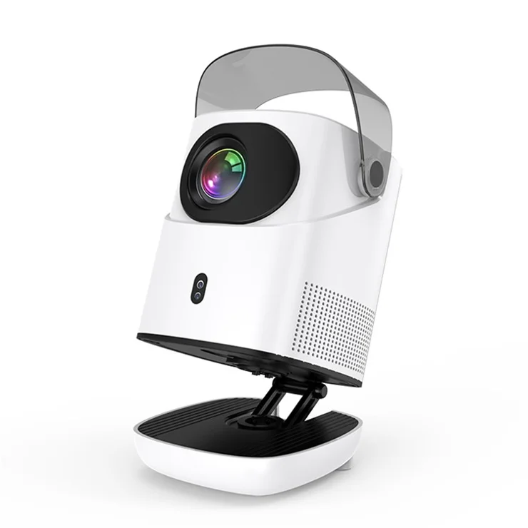 TZ-2 1+32G Portable Folding Bracket Home Projector Android WiFi HD Video Projecting Device - EU Plug