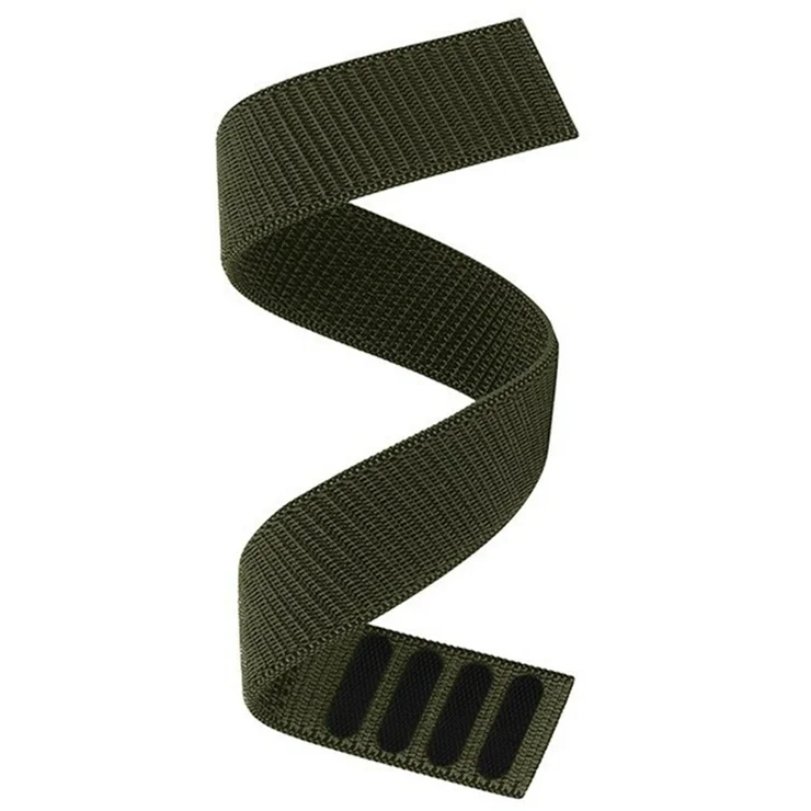 FiiMoo Nylon-Armband 22mm Für Garmin Fenix/Descent/Quatix – Verstellbar, Mit S-Haken, Weiß