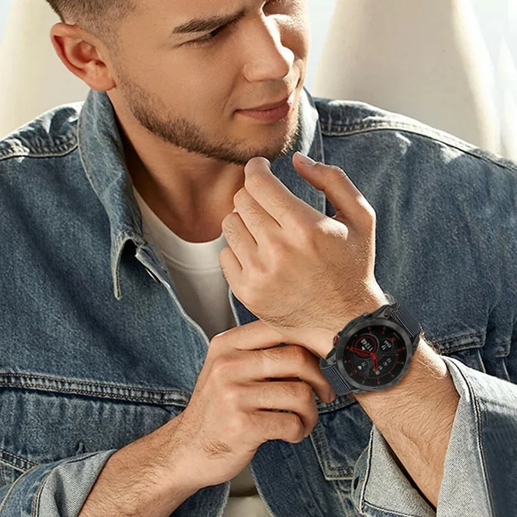 Watch Band Garmin Fenix Lte 22mm Nylon Watch Band For Garmin Fenix