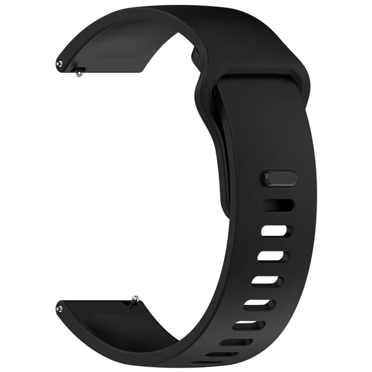 For Xiaomi Redmi Watch 5 Active / Watch 5 Lite Replacement Strap Soft Silicone Watch Band - Black