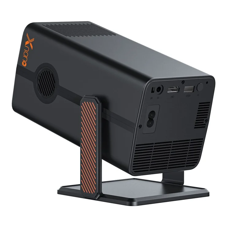 HM103-A Dual-Band Bluetooth-compatible 5.0 1080P Auto Focus Projector with 270-Degree Adjustable - EU Plug