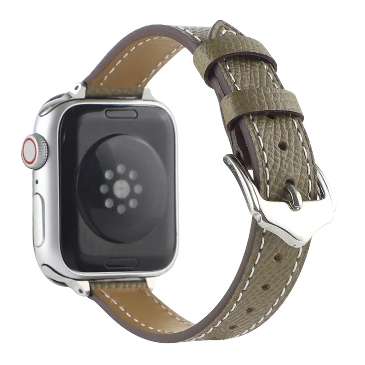 PU Leather Smart Watch Band Wrist Strap 14mm Width for Apple