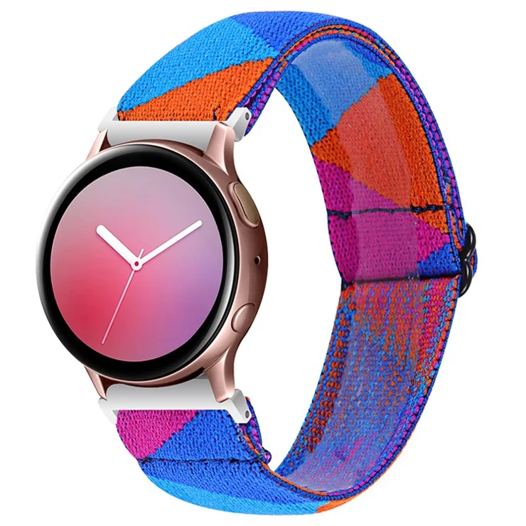 Breathable Knitted Watch Strap Elastic Watchband with Adjustable Buckle for Samsung Galaxy Watch4 Classic 42mm 46mm/Galaxy Watch Active/Galaxy Watch Active2 40mm 44mm - 21#