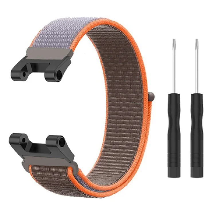 For Huami Amazfit T-Rex / T-Rex Pro / Ares Adjustable Watch Strap Flexible Nylon Bracelet Smart Watch Breathable Band for Women / Men - Light Purple