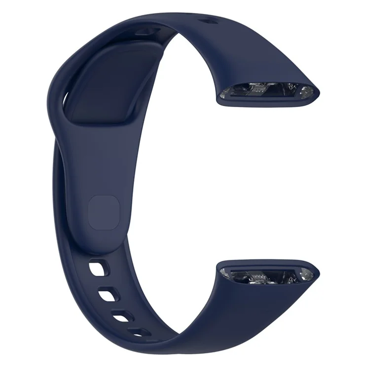 Silicone Watch Band for Xiaomi Redmi Watch 3 / Mi Lite Watch 3 Soft Strap Quick Release Watchband - Midnight Blue