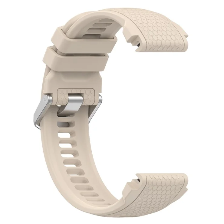 A2029 Quick Release Watch Strap for Huami Amazfit Falcon , 22mm Soft Silicone Replacement Watch Band - Starlight