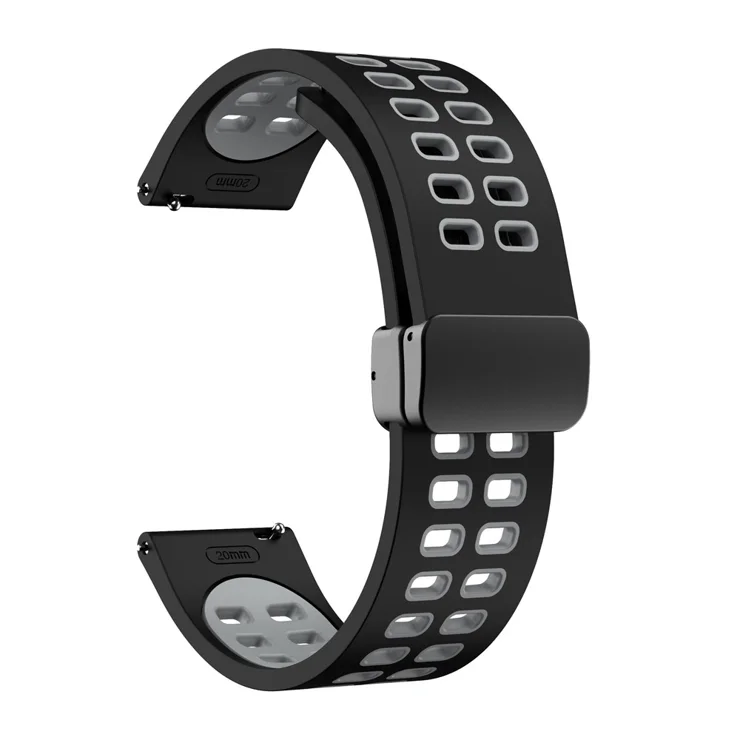 BexidoIera – Cinturino In Silicone 20 Mm Per Amazfit GTS 3/4/4 Mini, Bip 3/Bip 3 Pro, 3 Pezzi, Regolabile 17-22,4 Cm