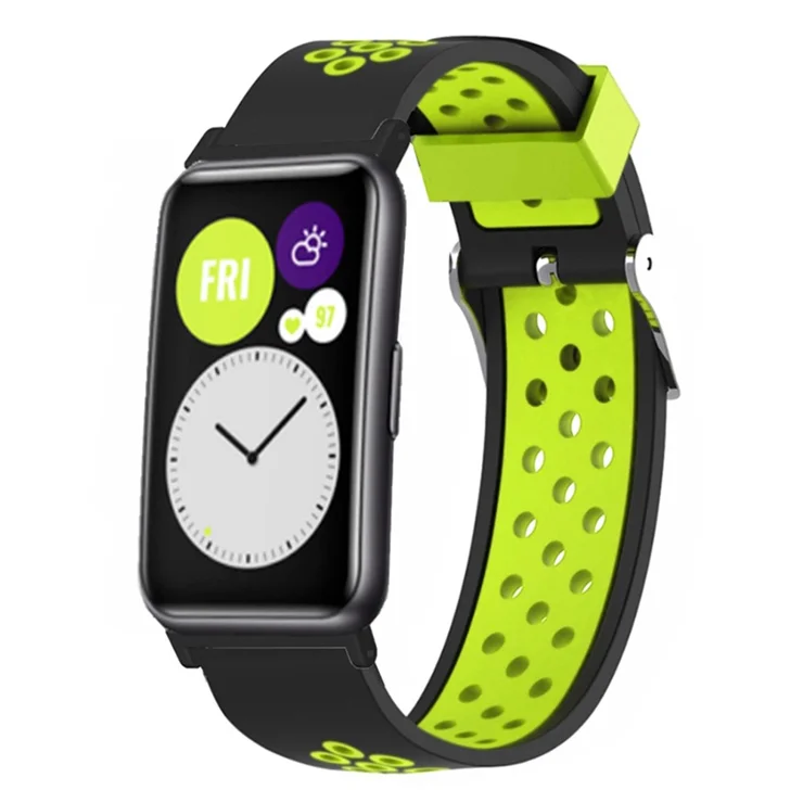Per Huawei Watch Fit Watch Fit Special Edition Dual Color Silicone