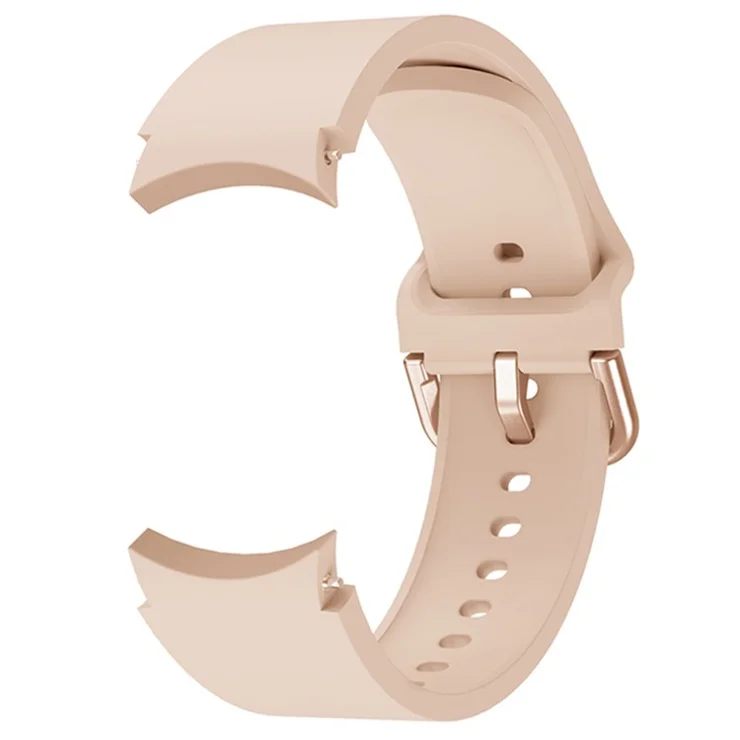 KALEBOL For Samsung Galaxy Watch FE 40mm / Watch4 / Watch 5 / Watch6 Silicone Watch Bands Waterproof Soft Strap - Pink