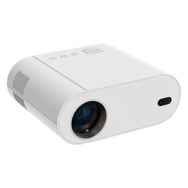 L007A Android 11 WiFi 6 4000 Lumens HD Projector Office Home Theater Projector Support 4K 1+8G (CE) - EU Plug