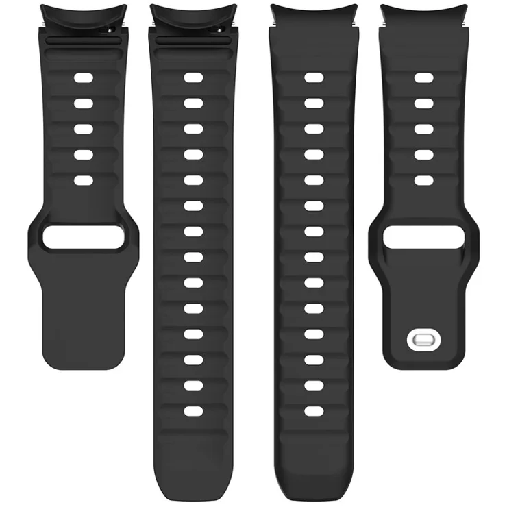 For Samsung Galaxy Watch FE 40mm / Watch4 / Watch 5 / Watch 5 Pro / Watch6 Silicone Sport Bands Replacement Wristband - Yellow