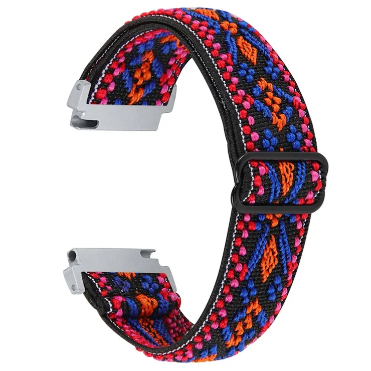 Watch Strap for Gabb Watch 2 Pattern Printing Elastic Nylon Wrist Band - Style 54