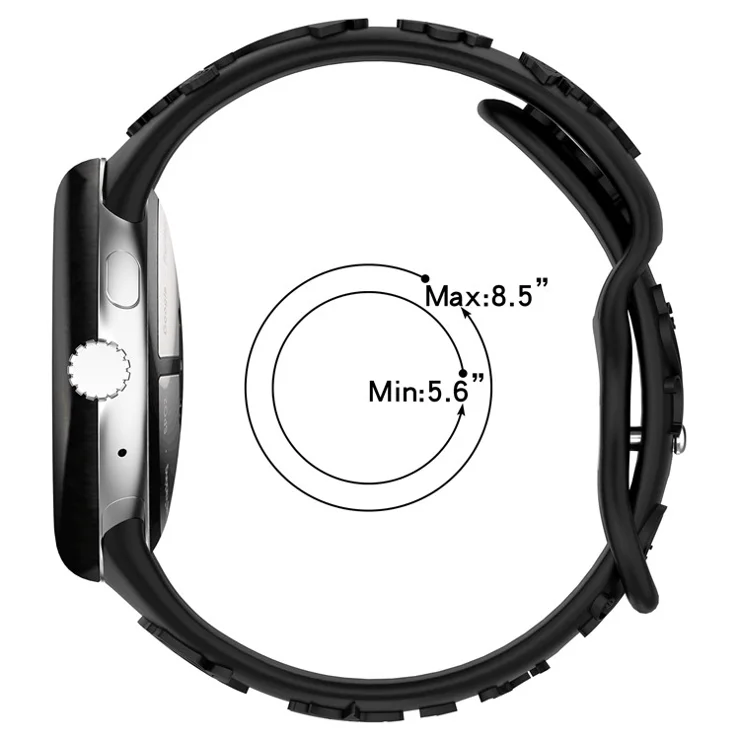 For Google Pixel Watch 3 41mm / Pixel Watch 2 / Pixel Watch Carving Flower Pattern Watch Strap Replacement Silicone Band - White