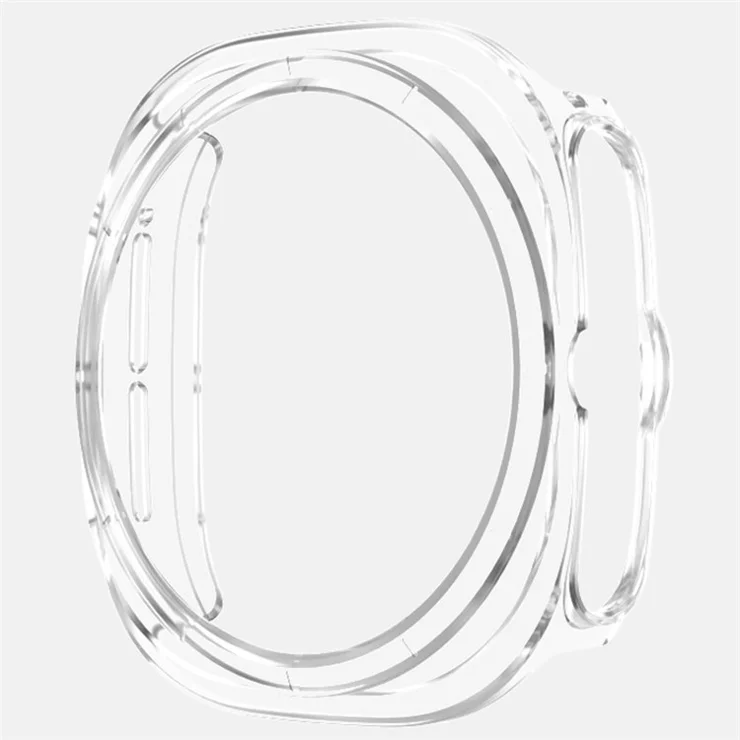 For Samsung Galaxy Watch Ultra 47mm Clear Case Hollow Hard PC Watch Cover