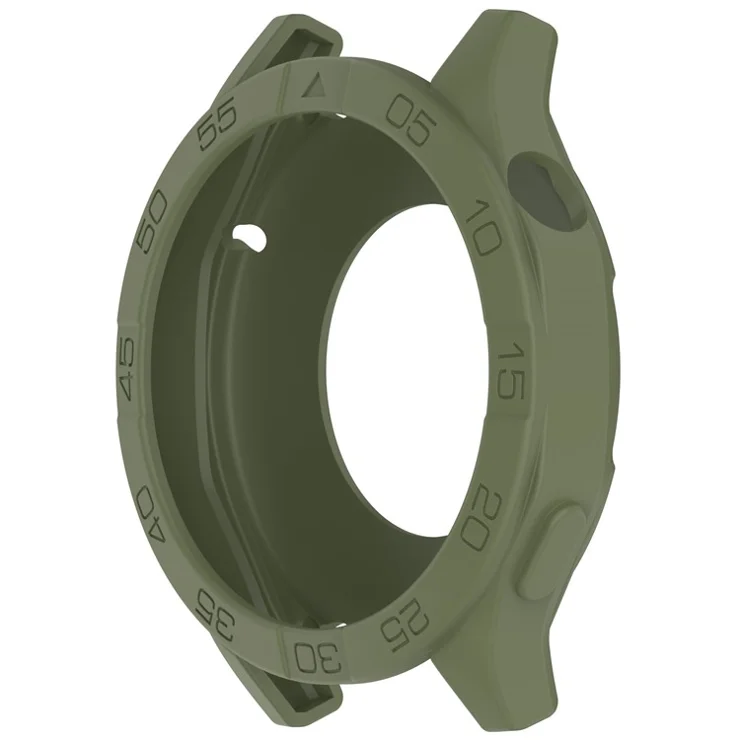 Watch Case for Huawei Watch GT 5 Pro 46mm / GT 5 46mm / GT 4 46mm Soft Silicone Protective Cover - Green