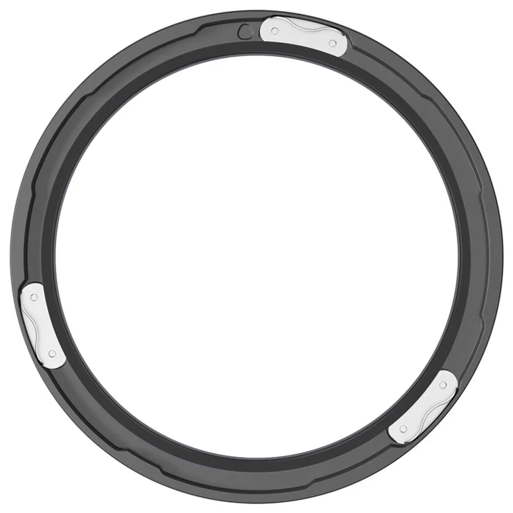For Nothing CMF Watch Pro 2 Metal Watch Bezel Round Arc Design Smartwatch Ring - Grey