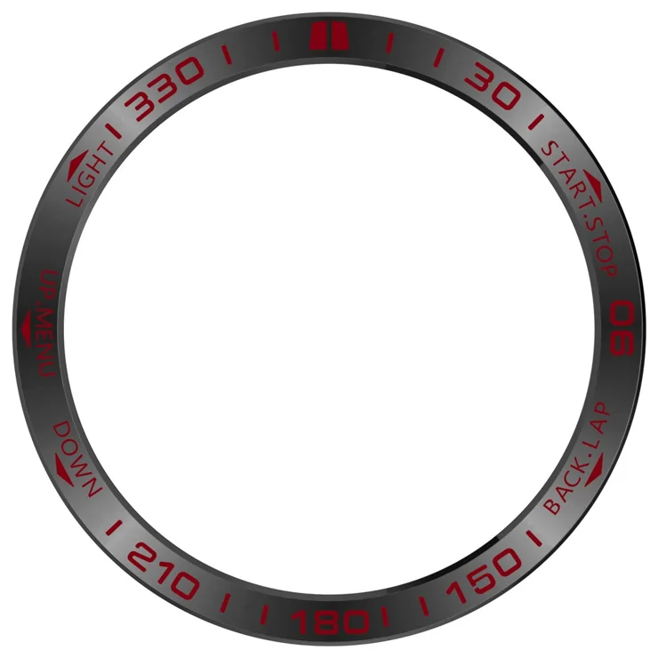 Per Garmin quatix 47mm Ghiera Protettiva in Acciaio Inossidabile