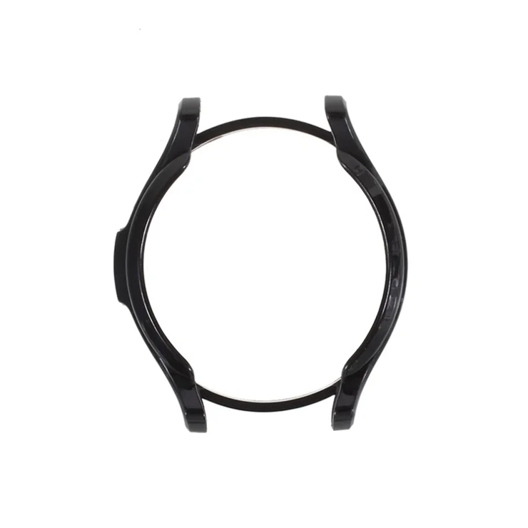 Electroplating Soft TPU Smart Watch Case Cover Shell Protector for Samsung Galaxy Watch4 Classic 42mm - Black