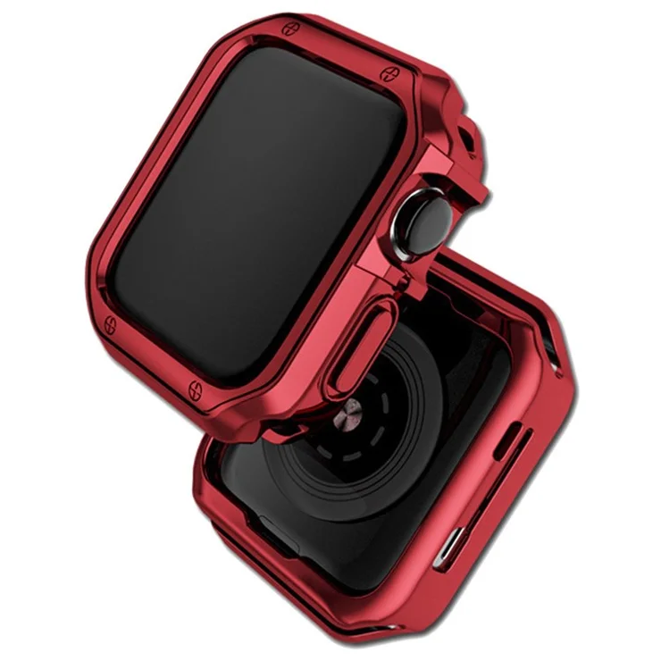 For Apple Watch Series 1 / 2 / 3 42mm Quick Release Watch Case Sports Watch TPU Case Protector - Red