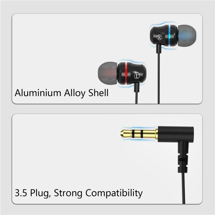 AMVR For Pico Neo3 Noise Cancelling In-Ear Headphones Wired Earphone with Silicone Covers