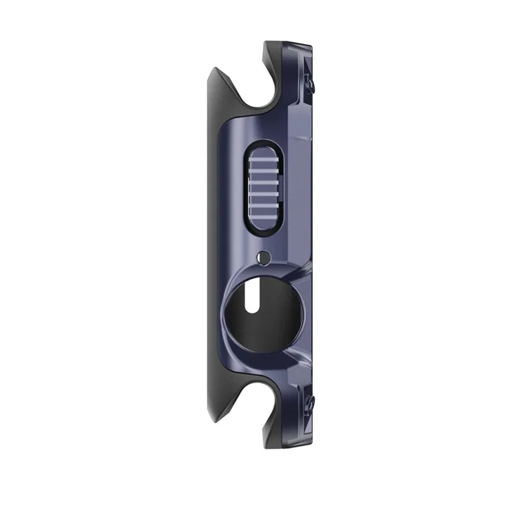 For Apple Watch Series 6 5 4 SE SE (2022) 44mm / 9 / 8 / 7 45mm Watch Case TPU+PC Anti-drop Cover - Midnight Blue