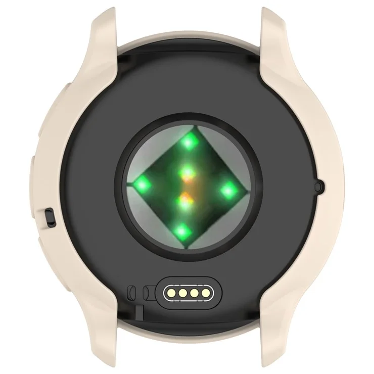 Protective Frame for Garmin Venu 3S Watch Case Cover with Dial Plate TPU Watch Bumper - Starlight