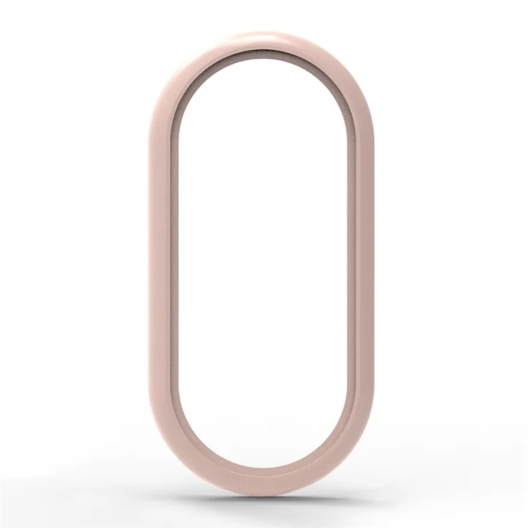 For Xiaomi Smart Band 8 / Band 8 NFC Watch Frame PC Half Cover Watch Case - Pink