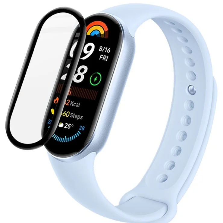 IMAK For Xiaomi Smart Band 9 NFC / Smart Band 9 Screen Protector PMMA HD Clear Watch Film