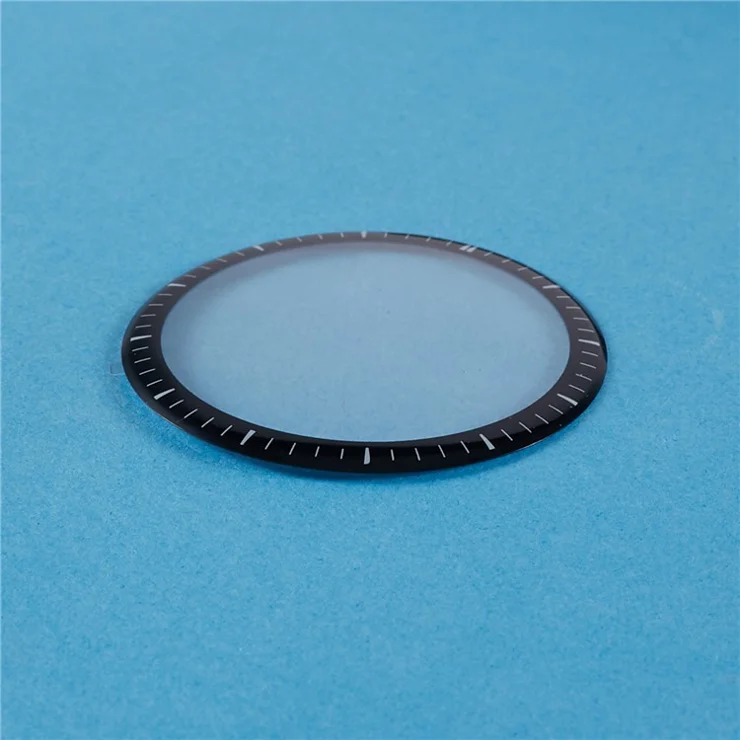 For Huawei Watch GT 5 46mm Full Screen Protector Black Edge Soft PMMA Smartwatch Screen Film